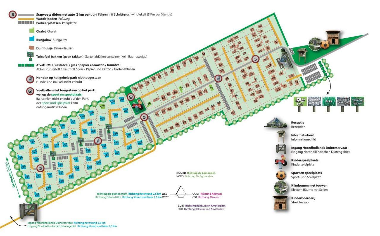 Bungalows - Bungalowpark Mooyeveld - Uniek Gelegen In De Duinen! Egmond-Binnen Exterior foto